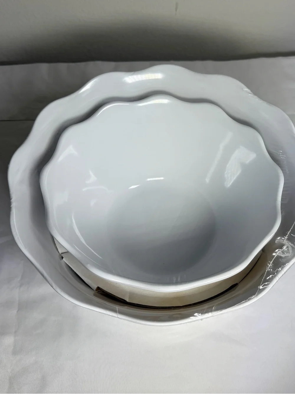 Better Homes & Gardens Citrus Blossoms Set of 2 Serving Bowls Golden Apricot